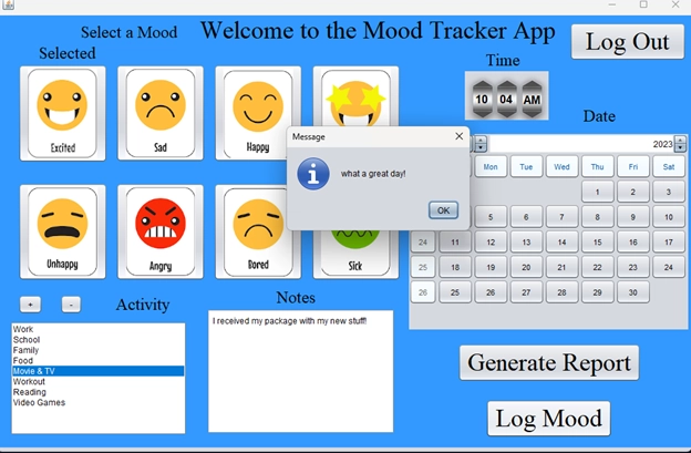 EmoTrack: Navigating Emotional Wellness with Java